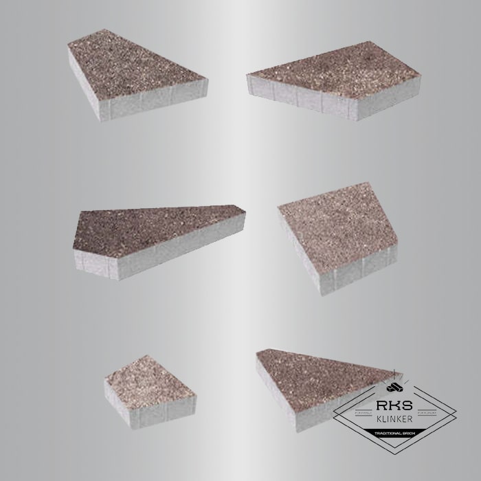 Тротуарная плитка ОРИГАМИ - Б.4.Фсм.8, Искусственный камень, Плитняк в Саратове